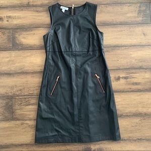 Black Leather Dress